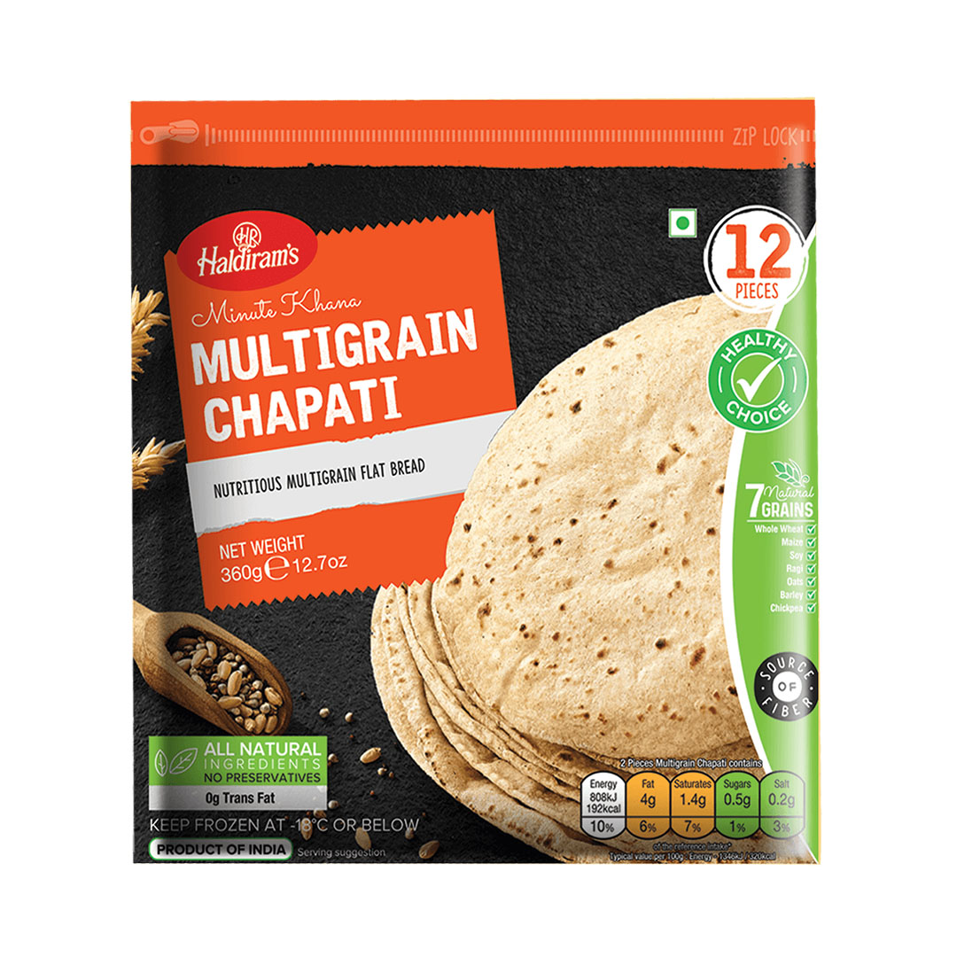 HALDIRAMS MULTIGRAIN CHAPATI 360GM