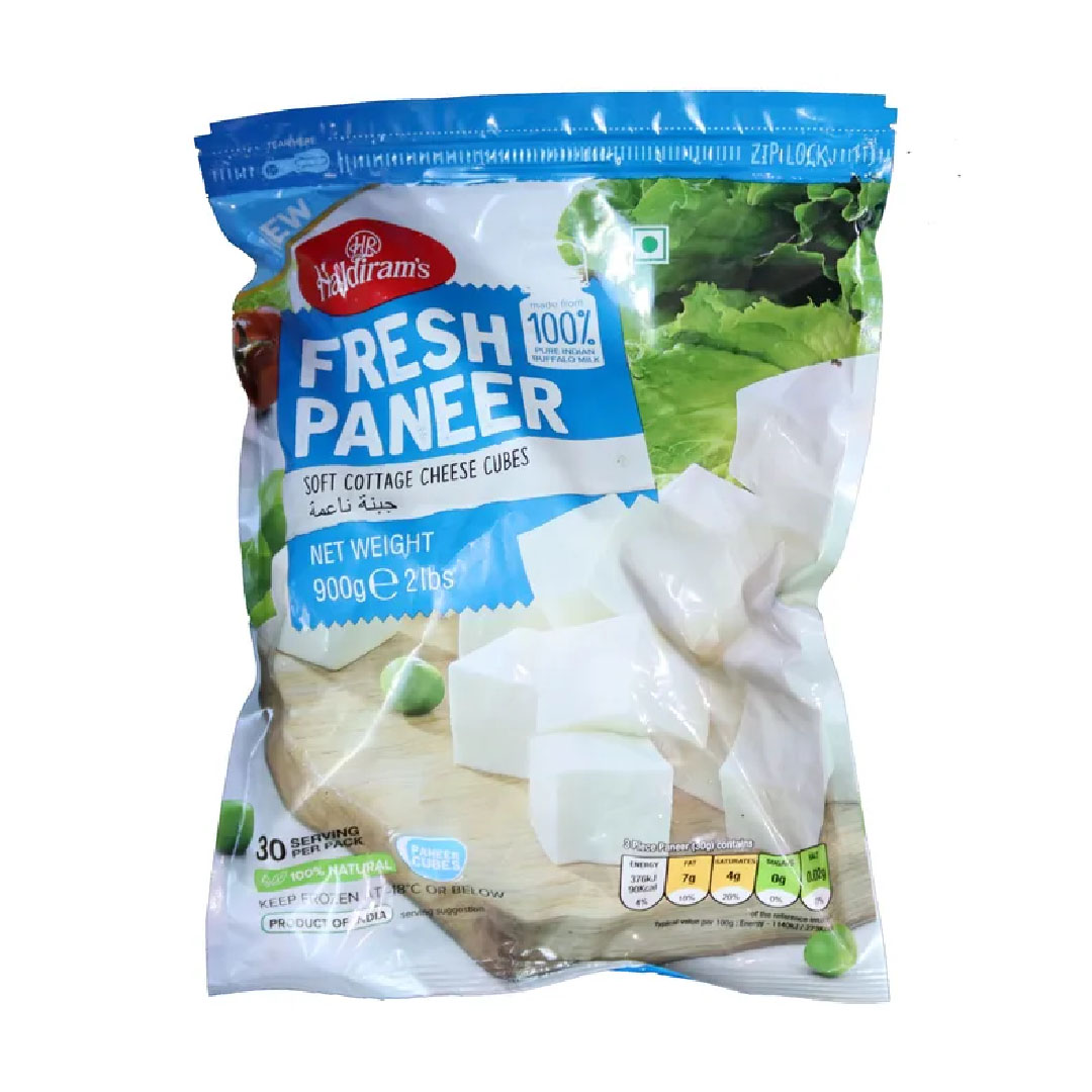 HALDIRAMS FRESH PANEER CUBE 900GM