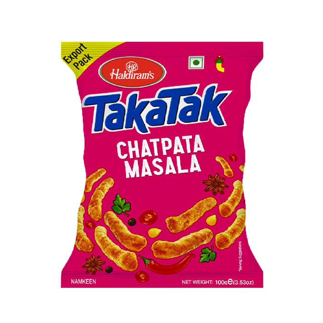 HALDIRAMS POTATO CHIPS TAKATAK CHATPATA MASALA 100GM