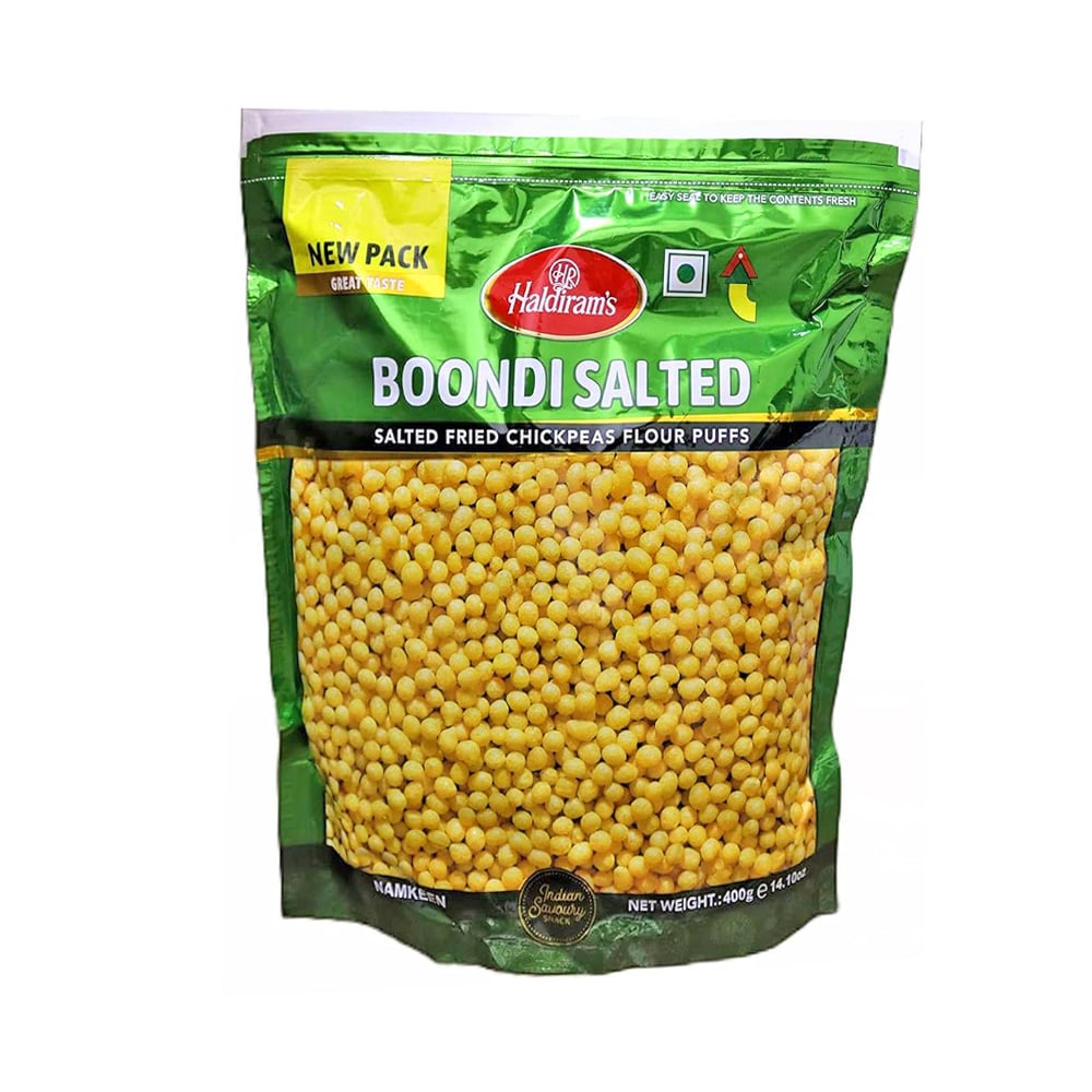 HALDIRAMS PLAIN BOONDI NAMKEEN 400 G