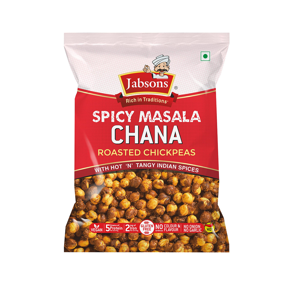 JABSONS ROASTED CHANA SPICY MASALA 150GM