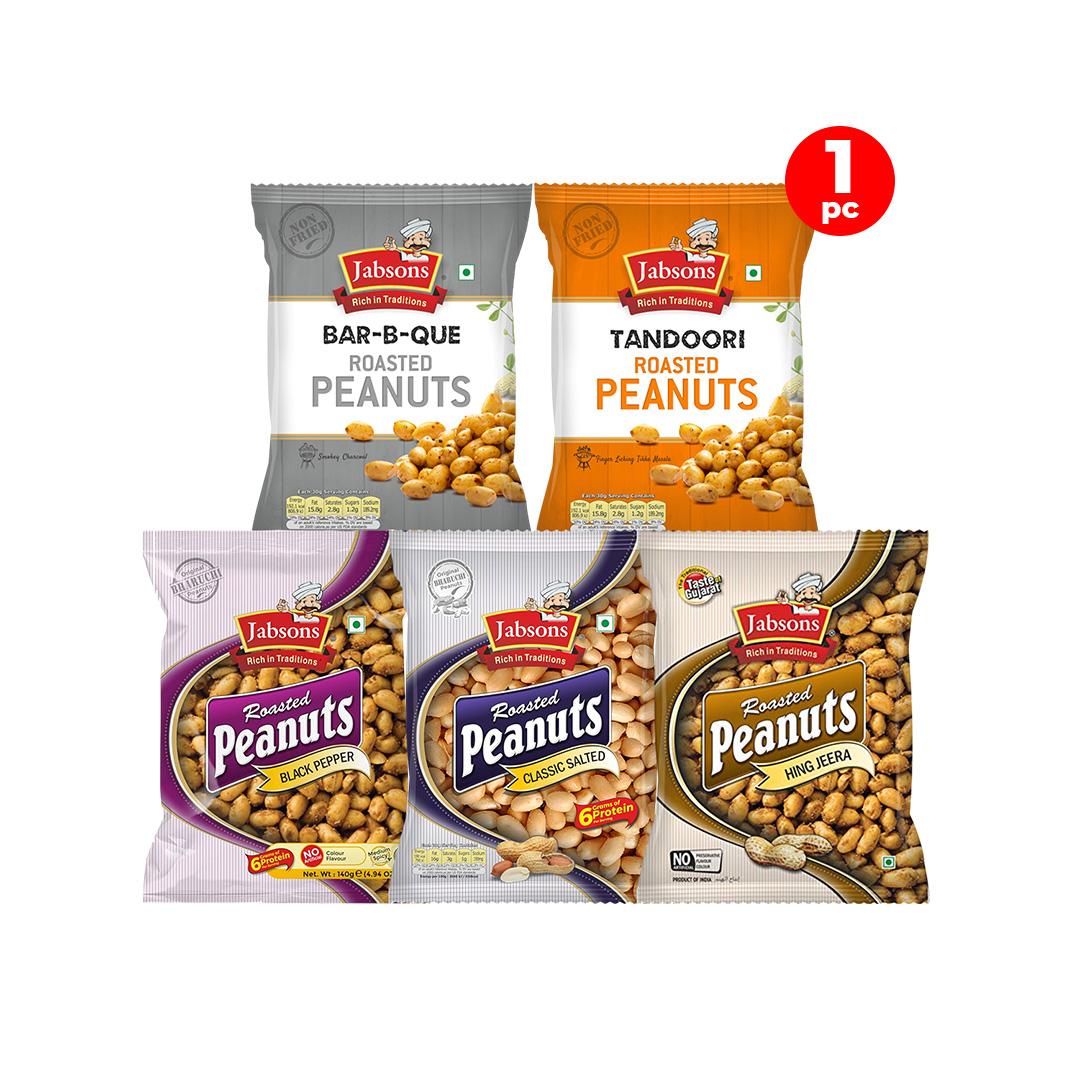 JABSONS ROASTED PEANUT ASSORTED