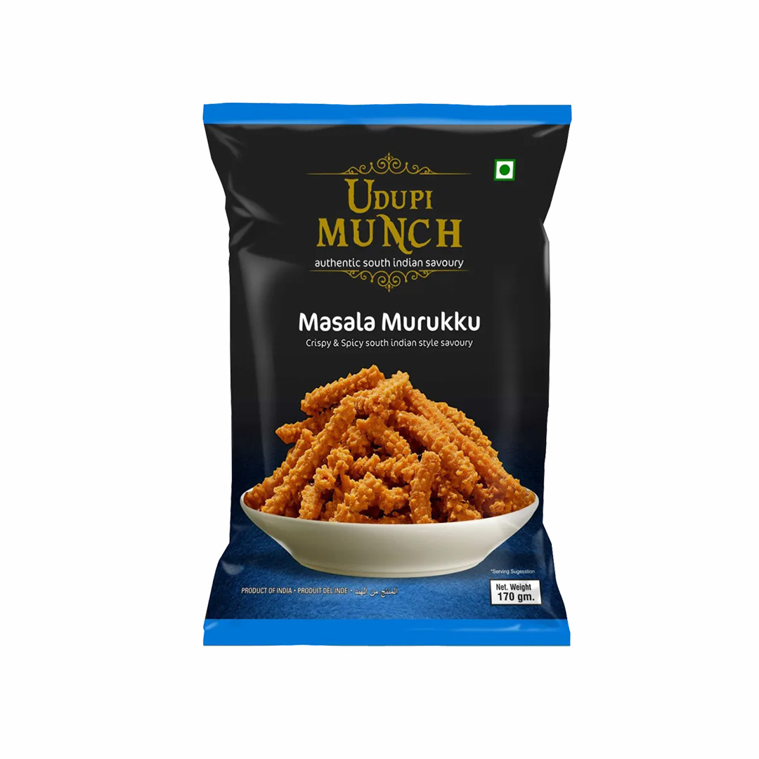 CHHEDA`S UDUPI MUNCH MASALA MURUKKU 170GM