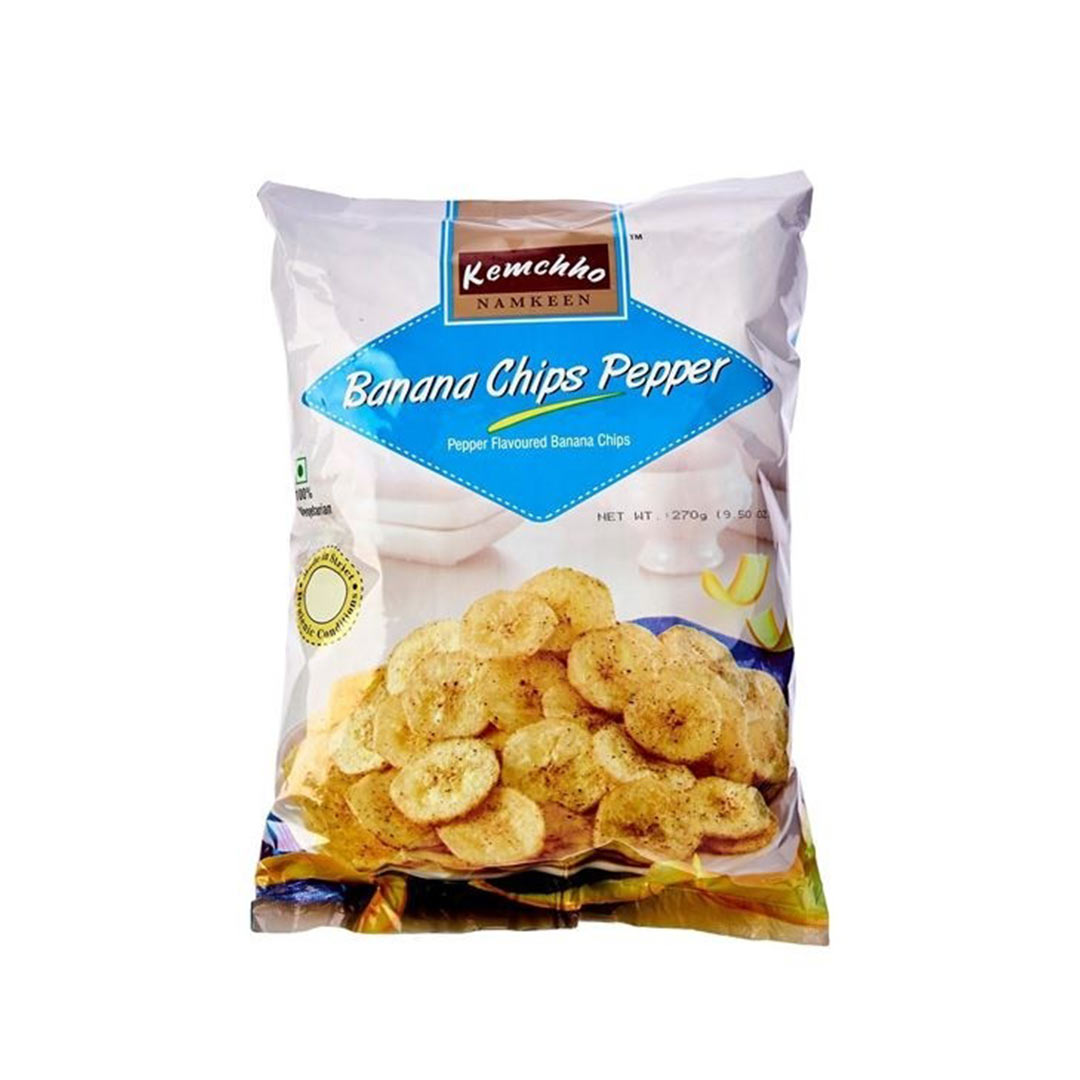 KEMCHHO BANANA CHIPS PEPPER-270G