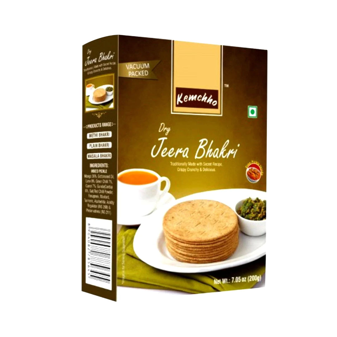 KEMCHHO JEERA BHAKRI 200 GM