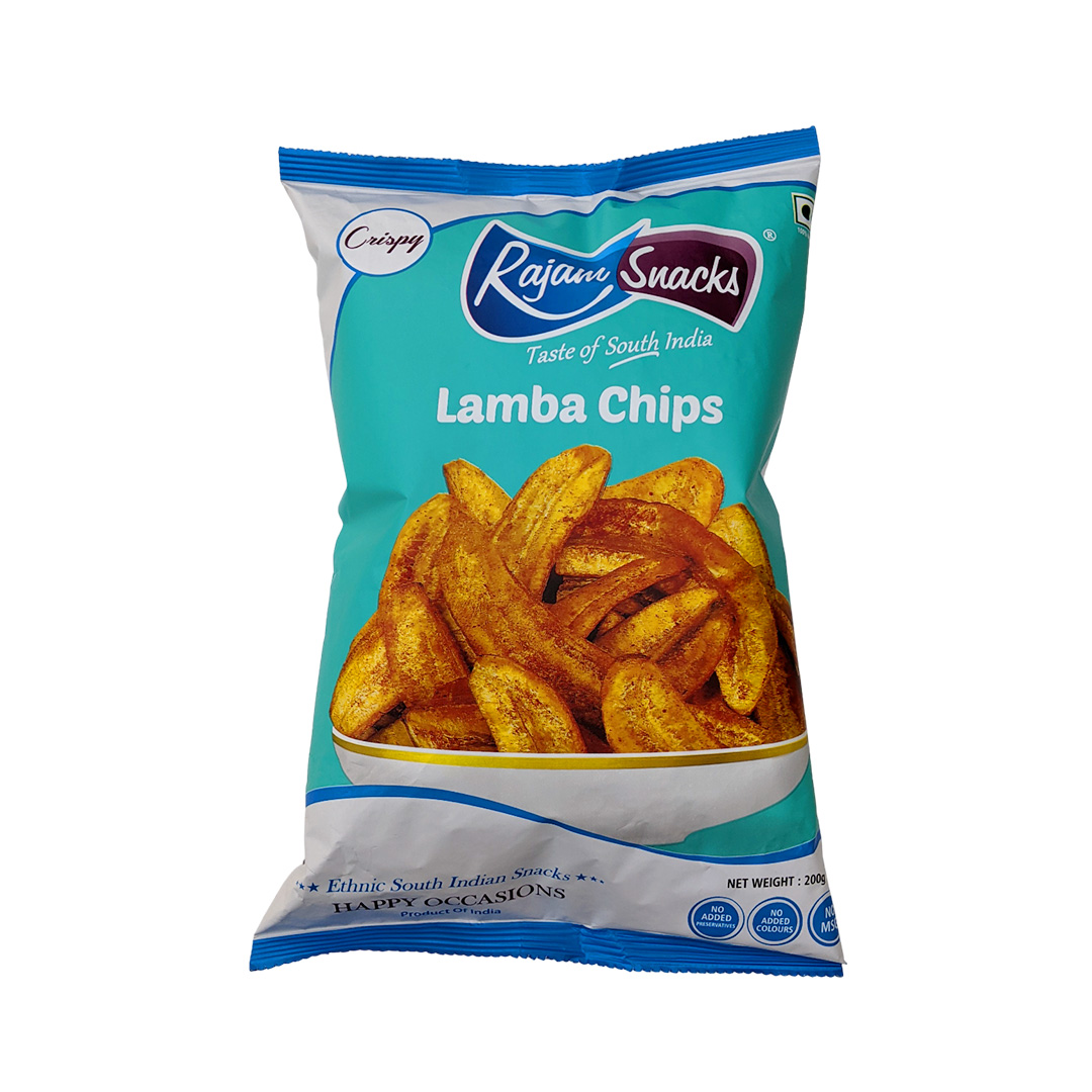 RAJAM SNACKS LAMBA CHIPS 200GM