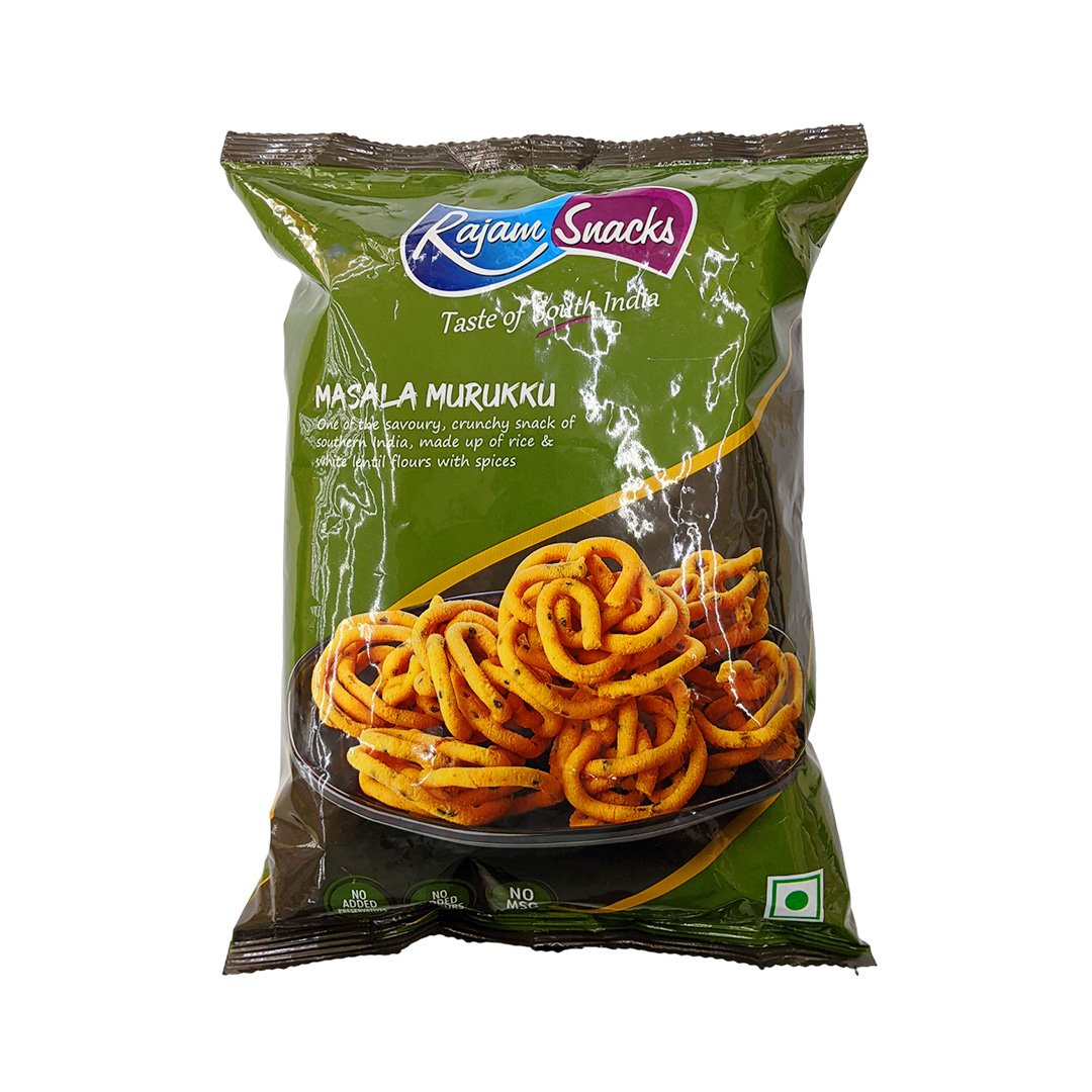 RAJAM SNACKS MASALA MURUKKU 150GM