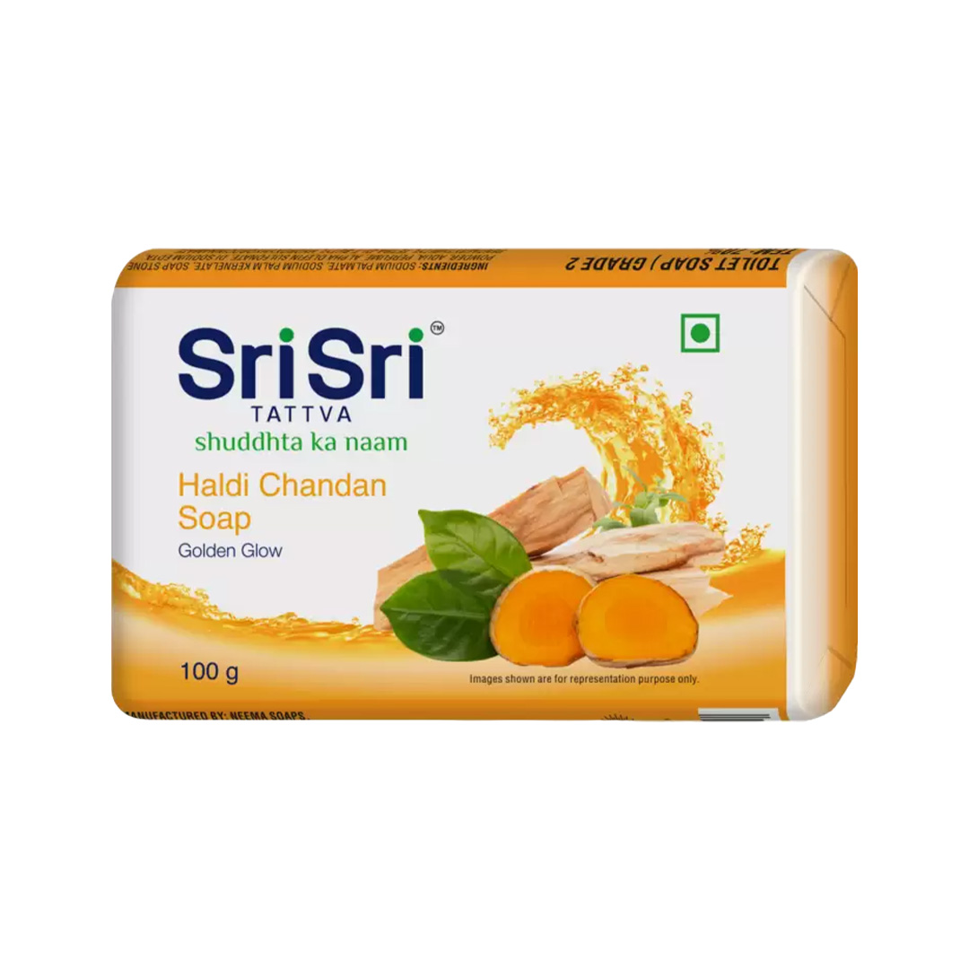 SRI SRI HALDI CHANDAN SOAP 100G