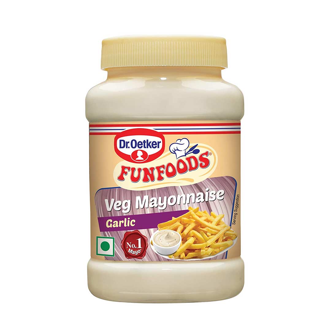 FUNFOOD VEG MAYONNAISE GARLIC 250GM