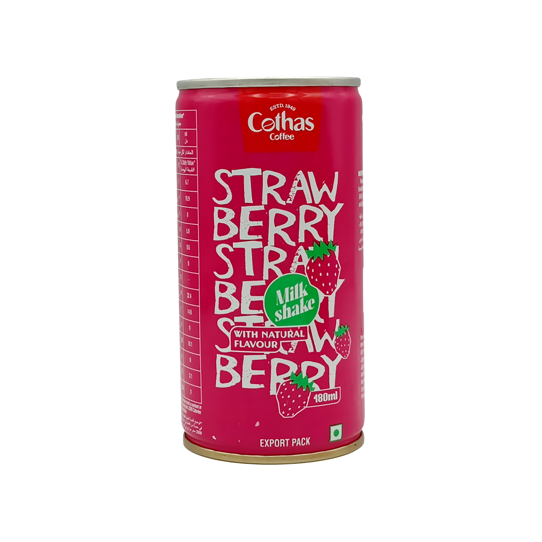 COTHAS STRAWBERRY MILKSHAKE 180ML