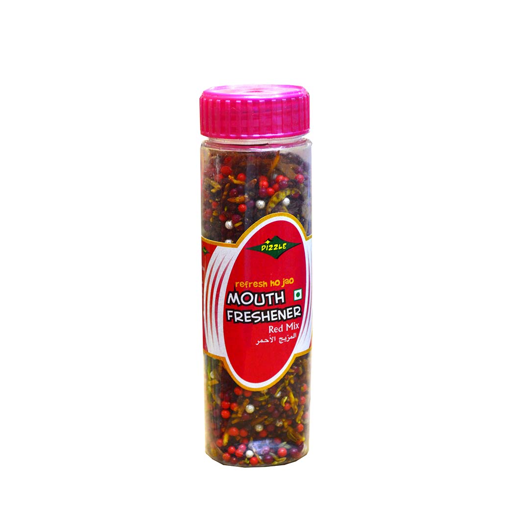 DILBAHAR MOUTH FRESHNER RED MIX 100G