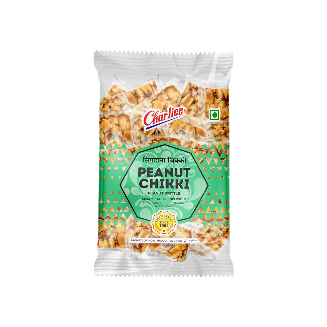 CHARLIE PEANUT CHIKKI PILLOW PACK 150GM