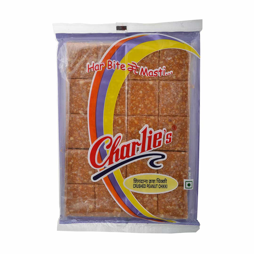 CHARLIE CRUSH PEANUT CHIKKI 100GM