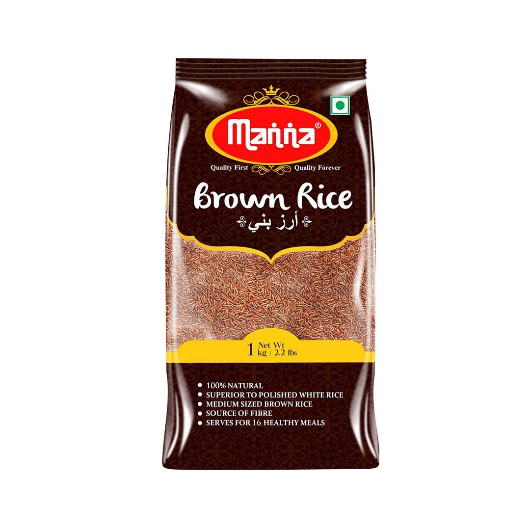 MANNA BROWN RICE 1KG