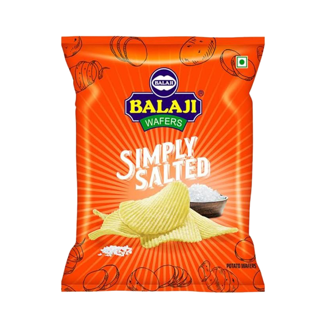 BALAJI POTATO WAFERS SALTED 45 GM