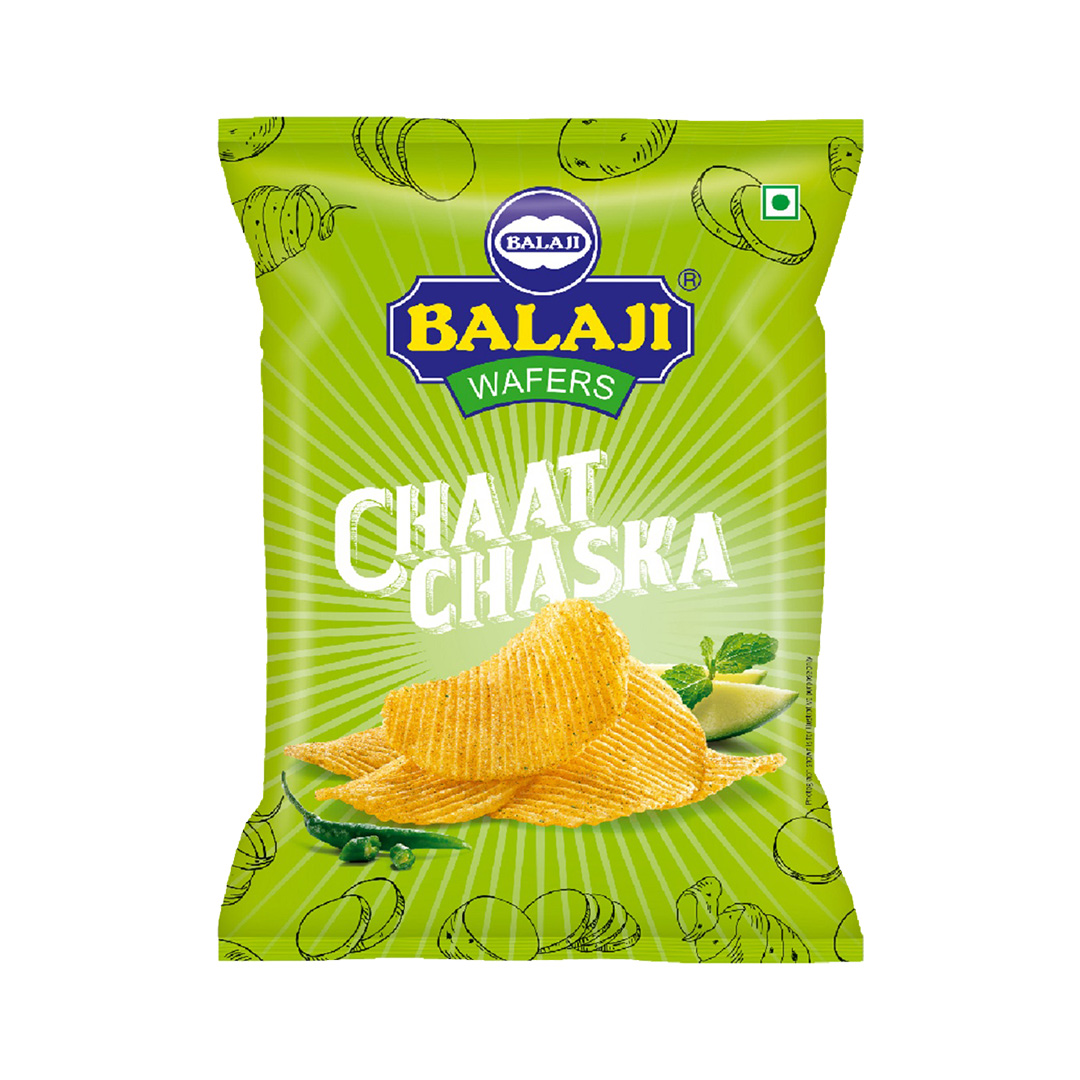 BALAJI POTATO WAFERS CHAT CHASKA 40 GM