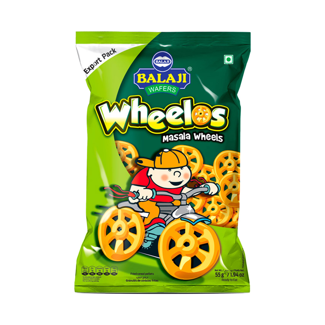 BALAJI WHEELOS MASALA WHEELS 55GM