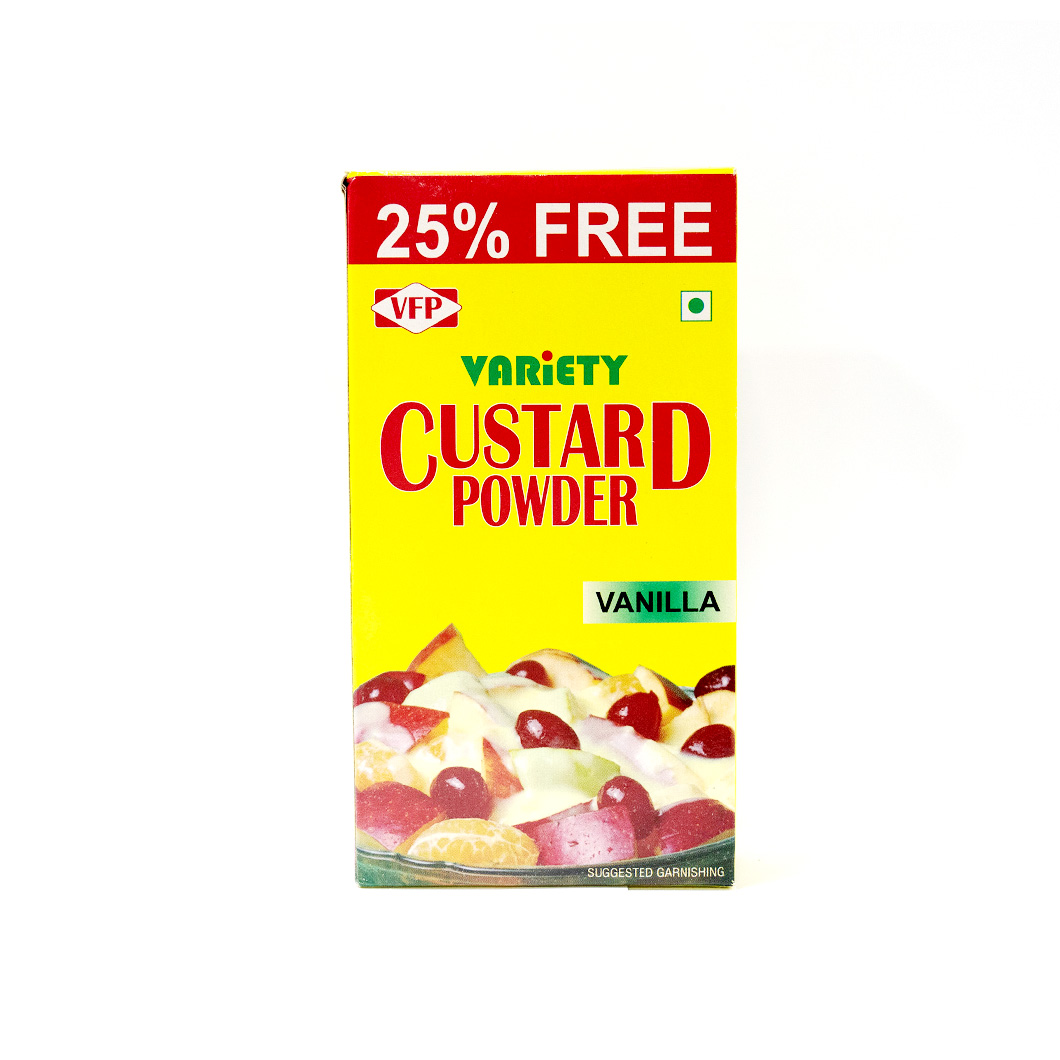 VARIETY CUSTARD POWDER VANILLA 125G