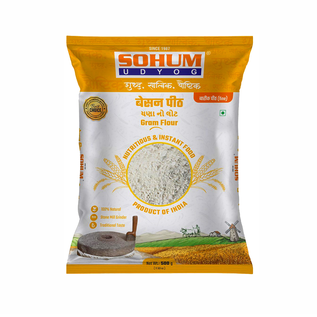 SOHUM BESAN ATTA 500GM