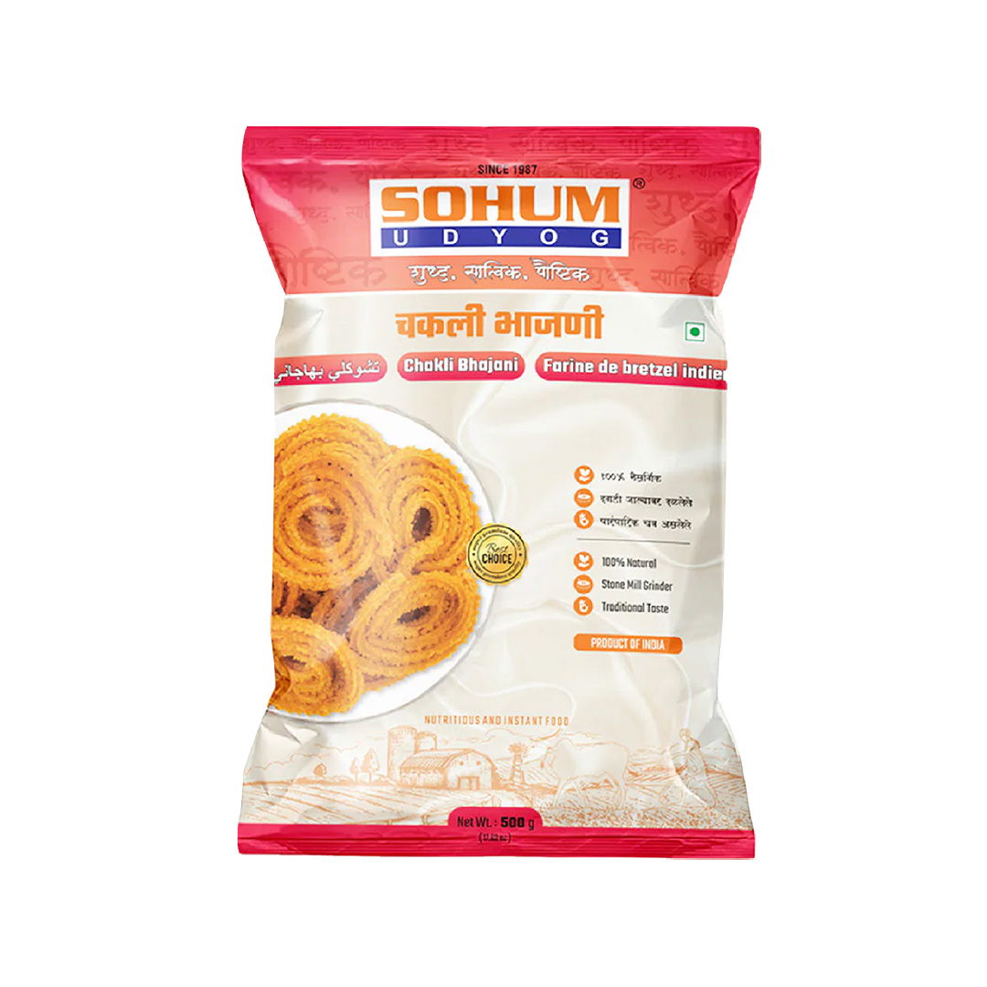 SOHUM CHAKALI BHAJANI MIX 500 GM