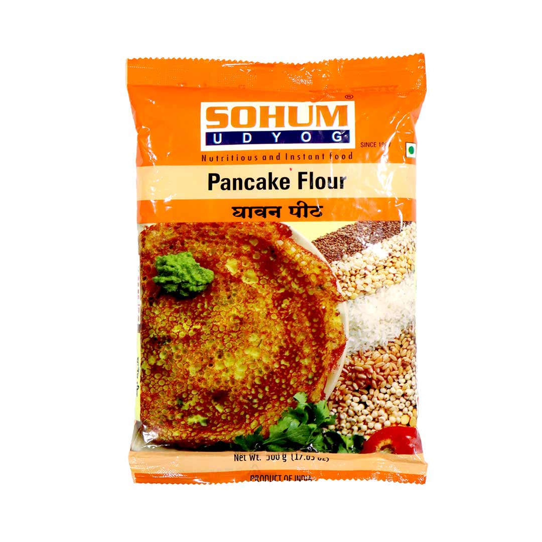 SOHUM PANCAKE GHAVAN FLOUR 500 GM 