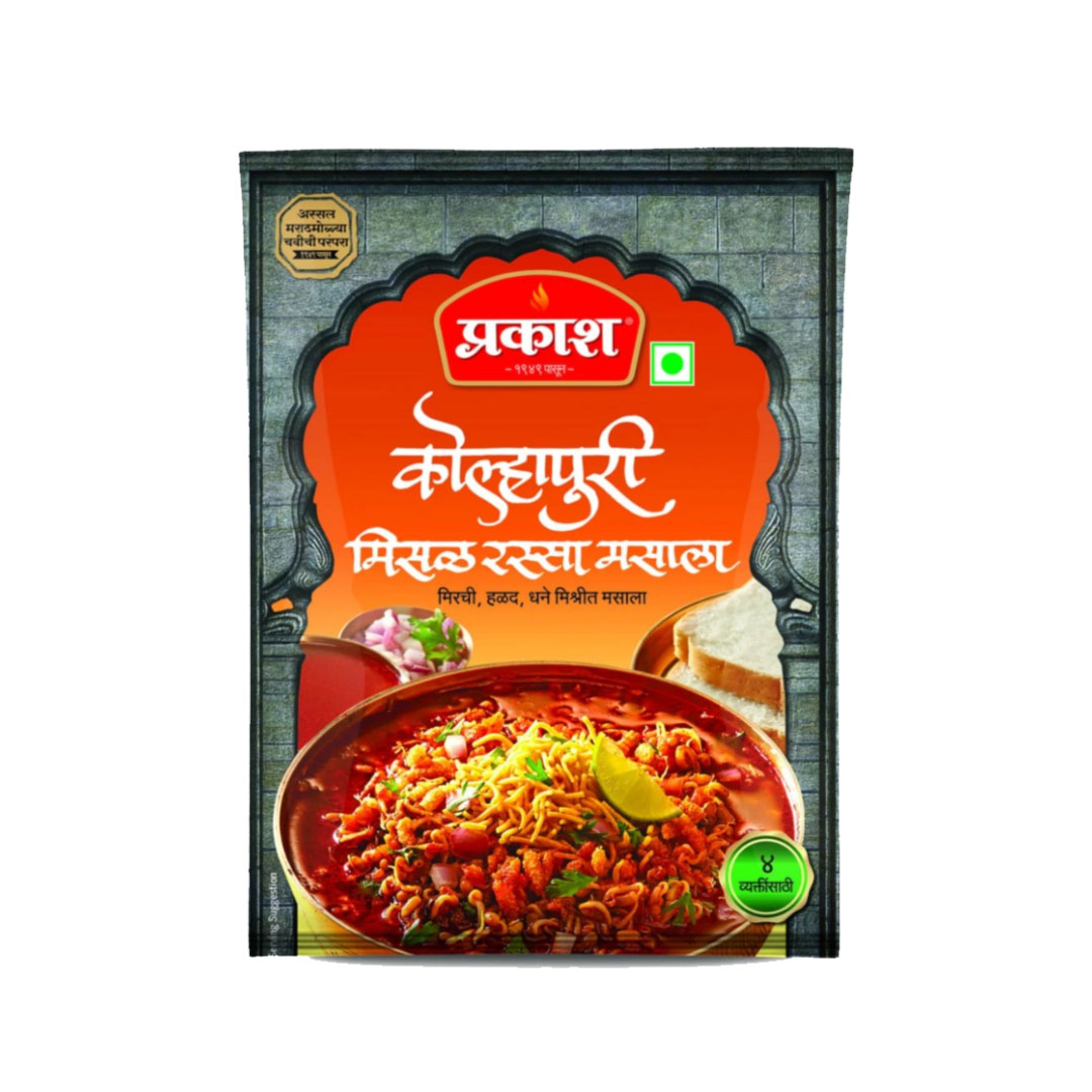 PRAKASH KOLHAPURI MISAL RASSA MASALA 25GM