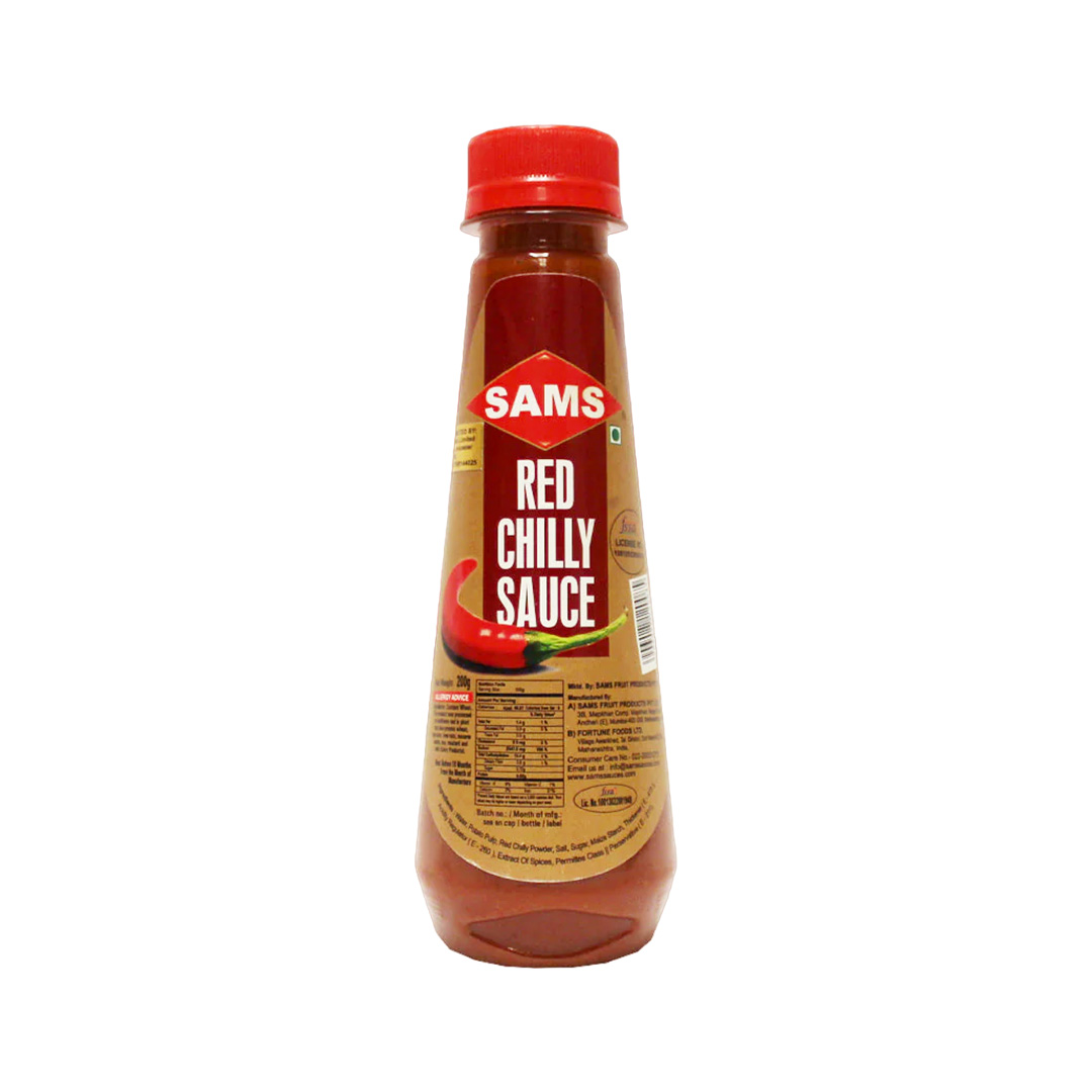 SAMS RED CHILLY SAUCE 200G