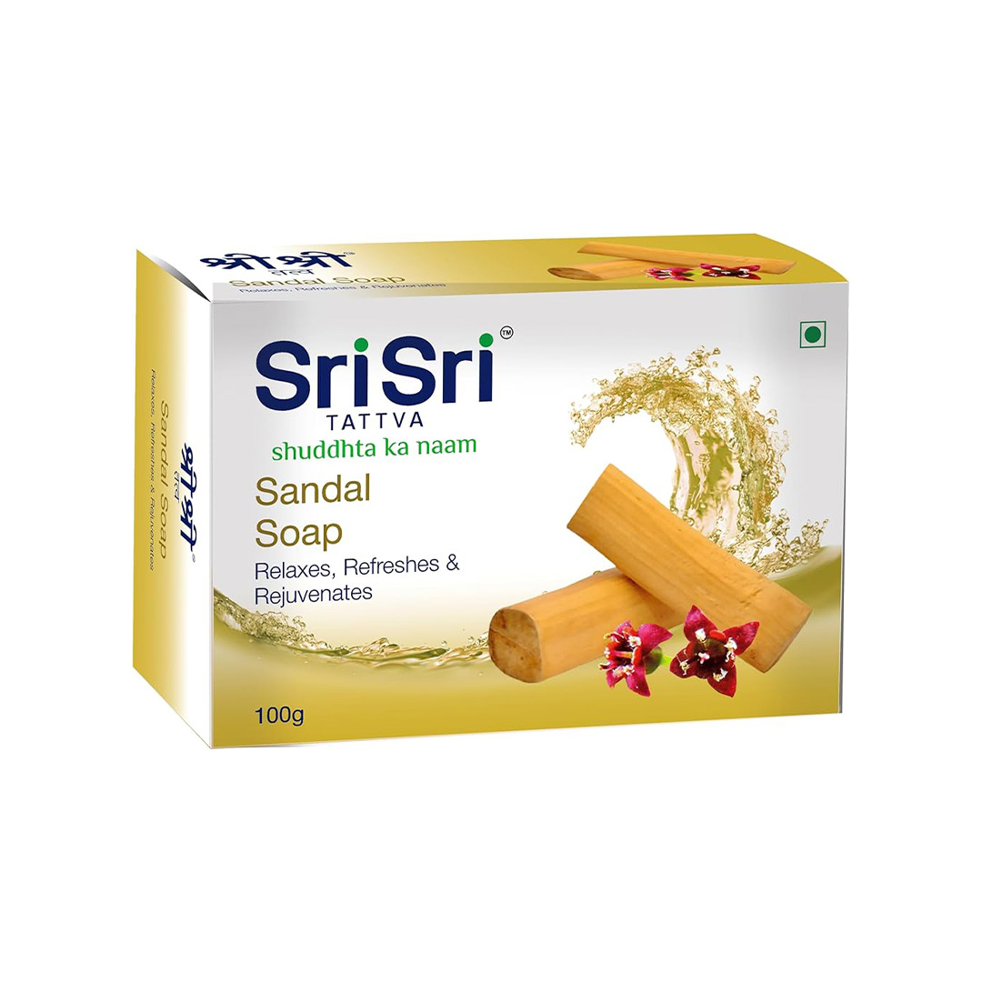 SRI SRI SANDAL SOAP 100GM