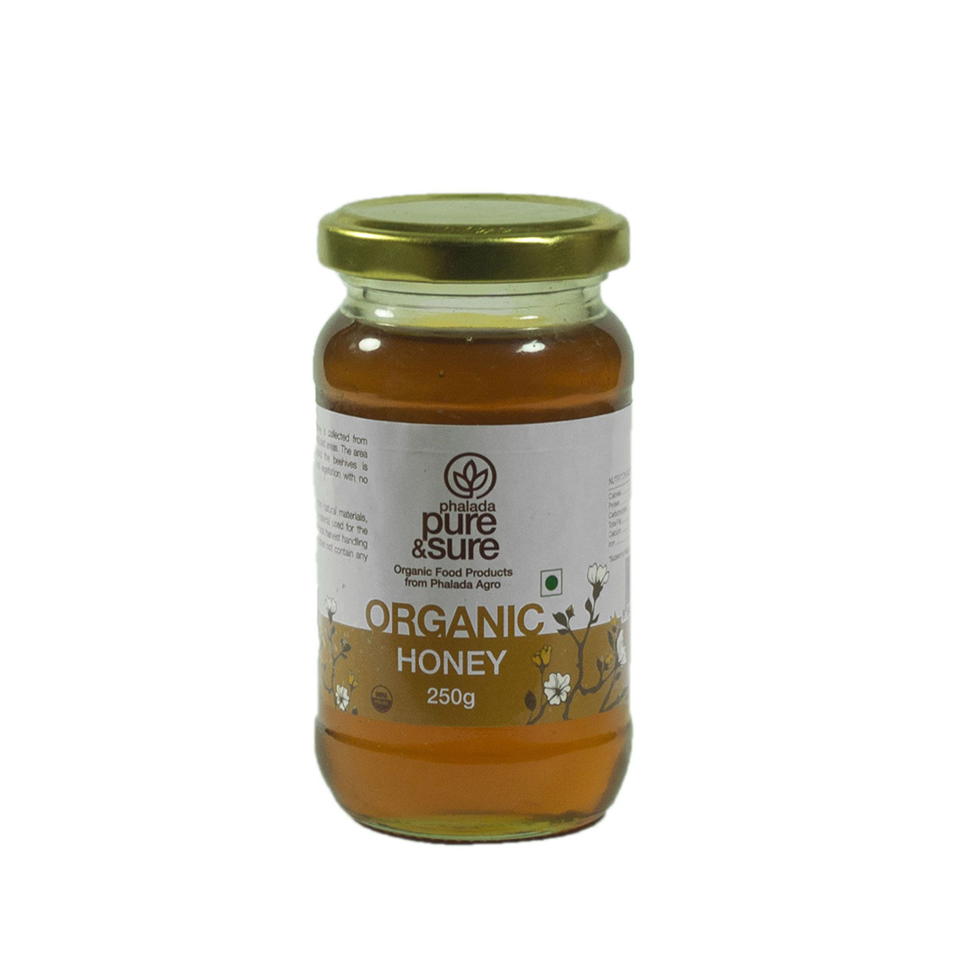 PURE AND SURE ORG HONEY 250 GM