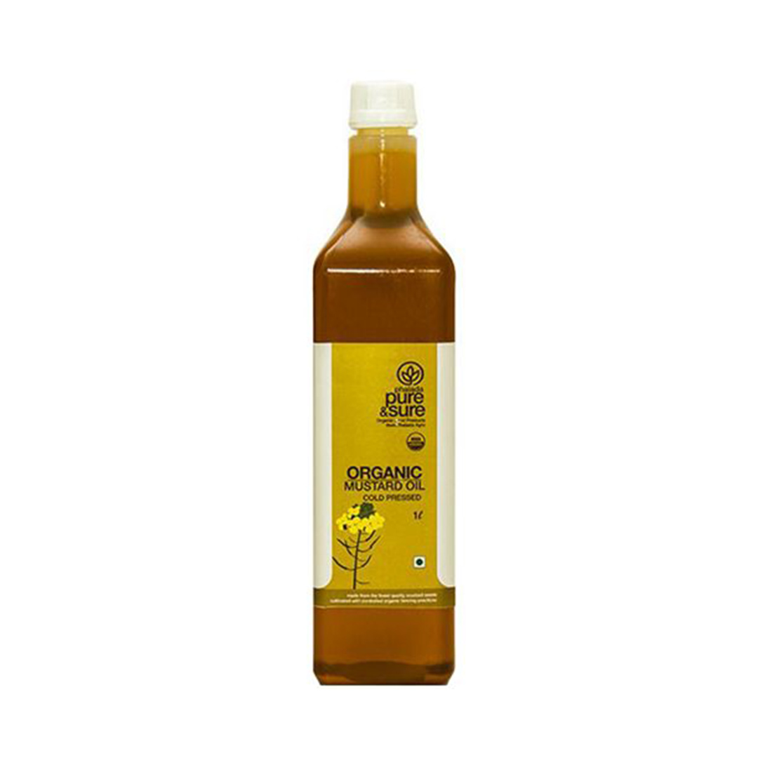 ORG PURE AND SURE MUSTARD OIL1 LTR