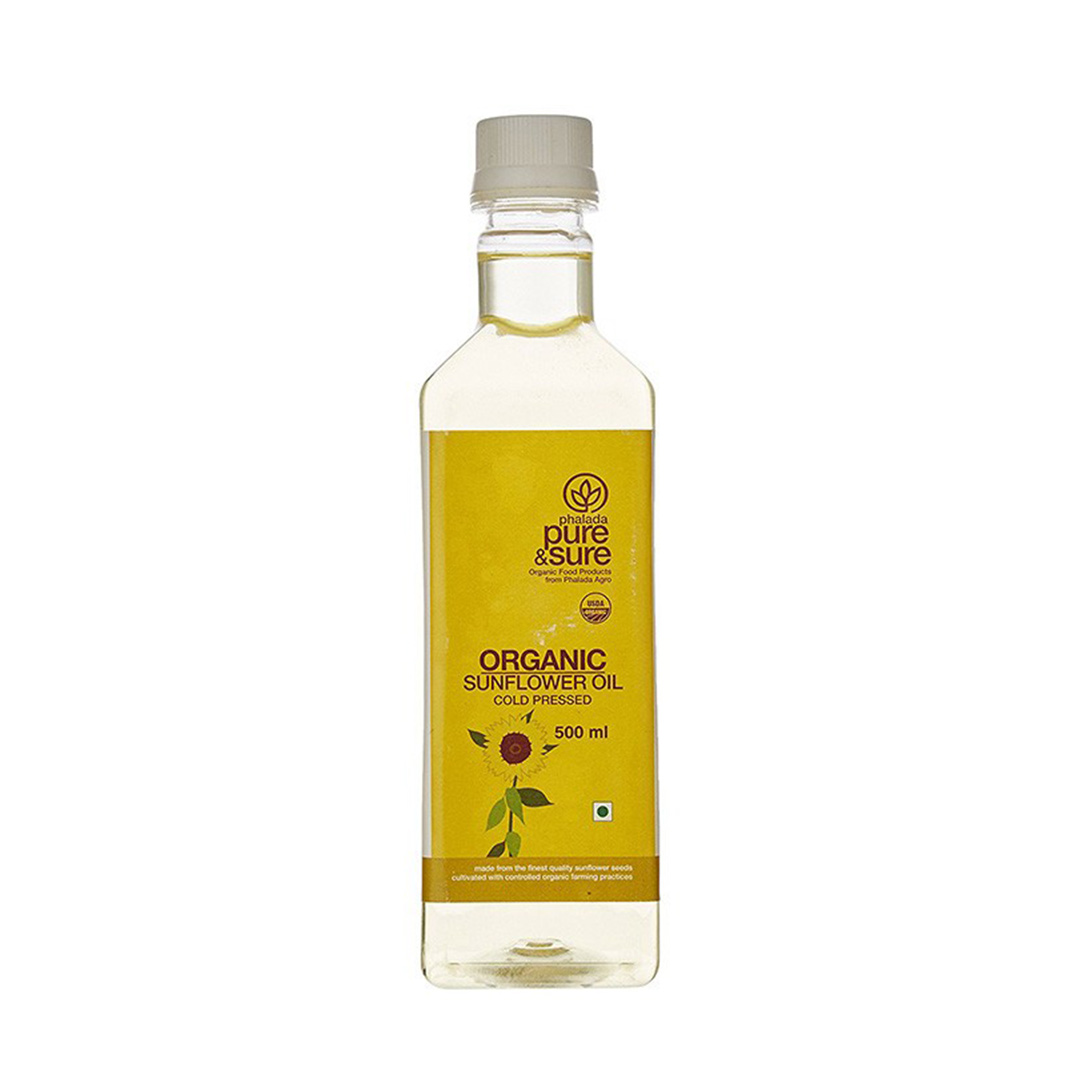 ORG PURE AND SURE SUN FLOWER OIL500 ML