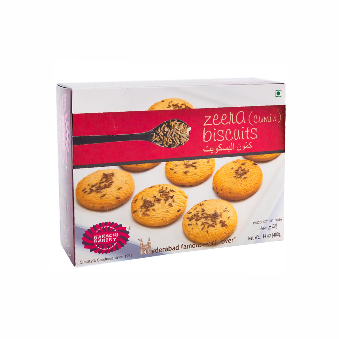 KARACHI BAKERY JEERA BISCUIT 400 GM