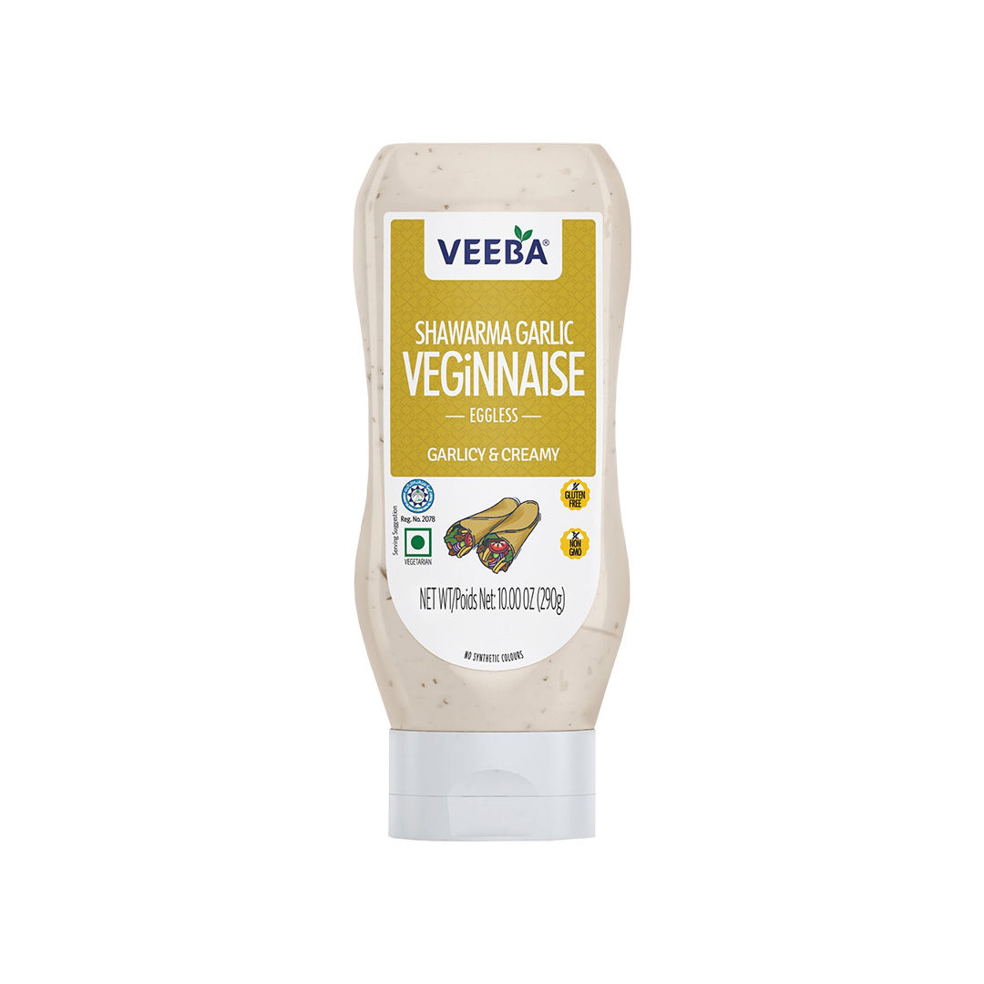 VEEBA SHAWARMA VEGINNAISE EGGLESS GARLICKY & CRMY 290G