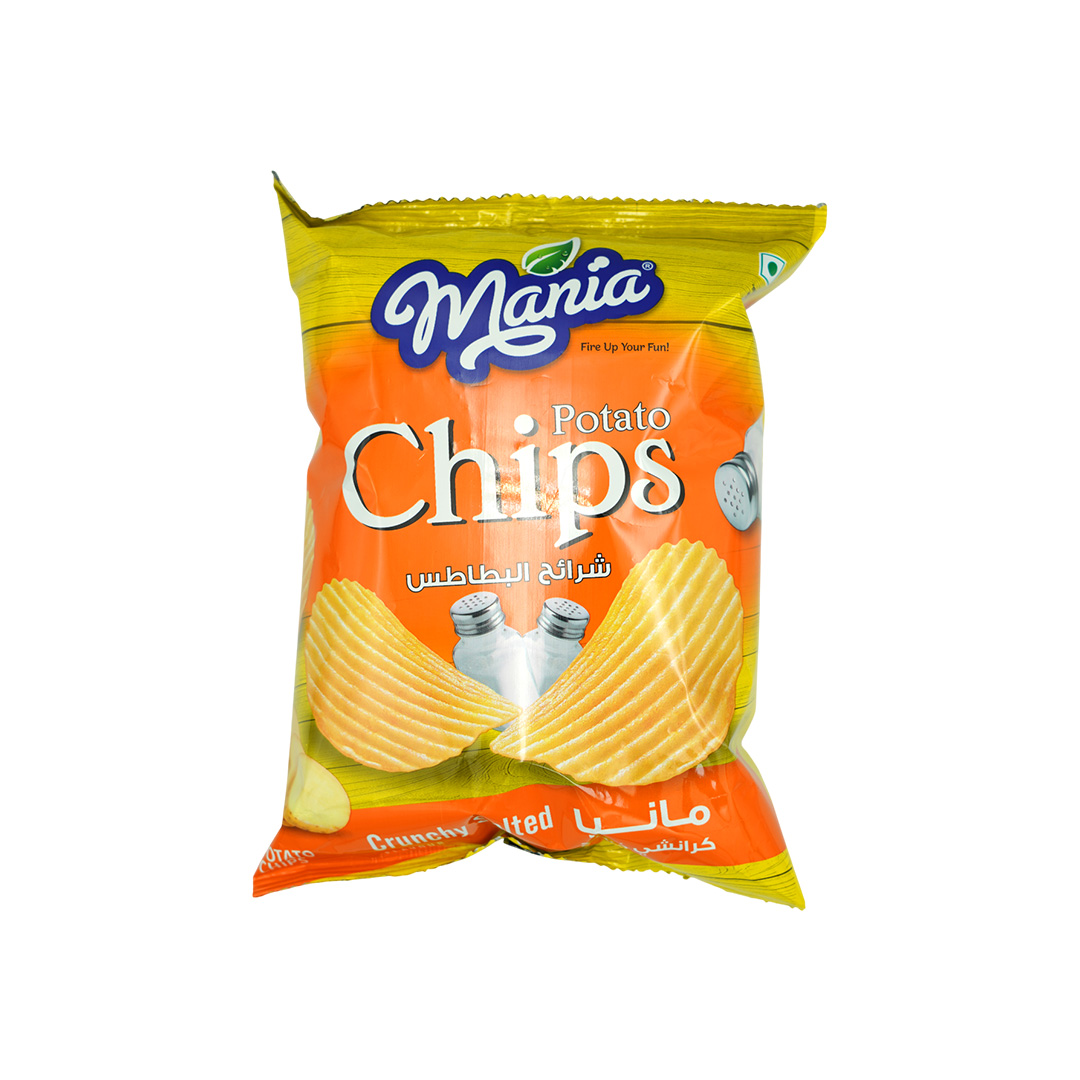 Mania Crunchy Salted Chips 52gm