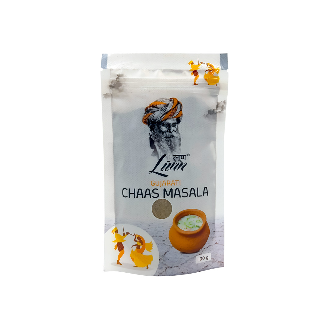 LUNN GUJARATI CHAAS MASALA 100 GM 