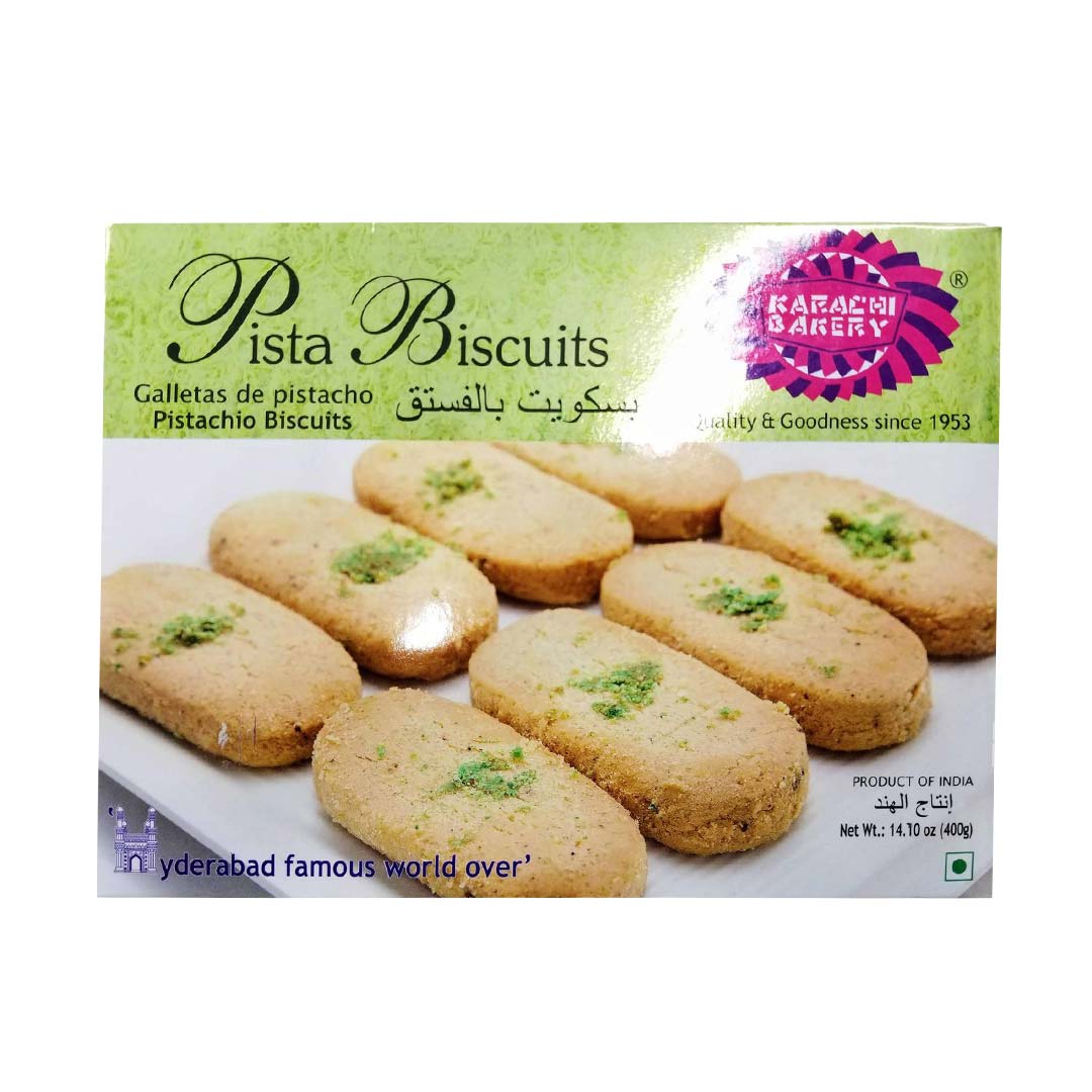 KARACHI PISTA BISCUITS 400 GM