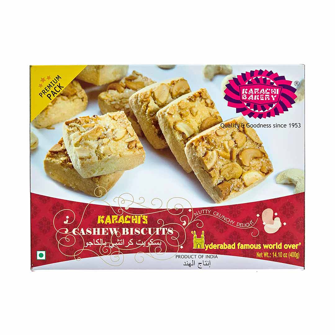 KARACHI BAKERY CASHEW BISCUITS 500GM