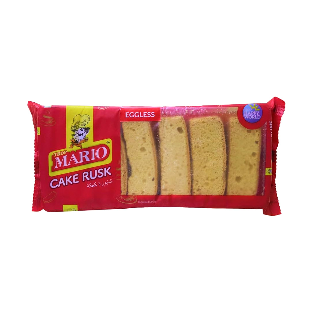 MARIO CAKE RUSK ( EGGLESS ) 300GM