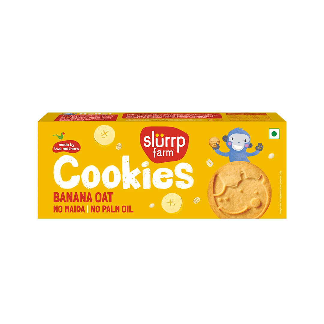 SLURRP FARM COOKIES BANANA OAT 88GM