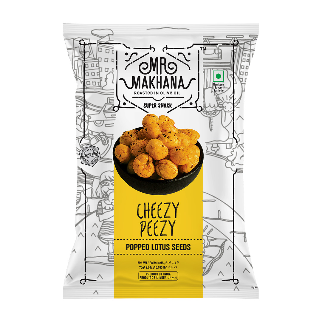 MR. MAKHANA CHEEZY PEEZY 75G