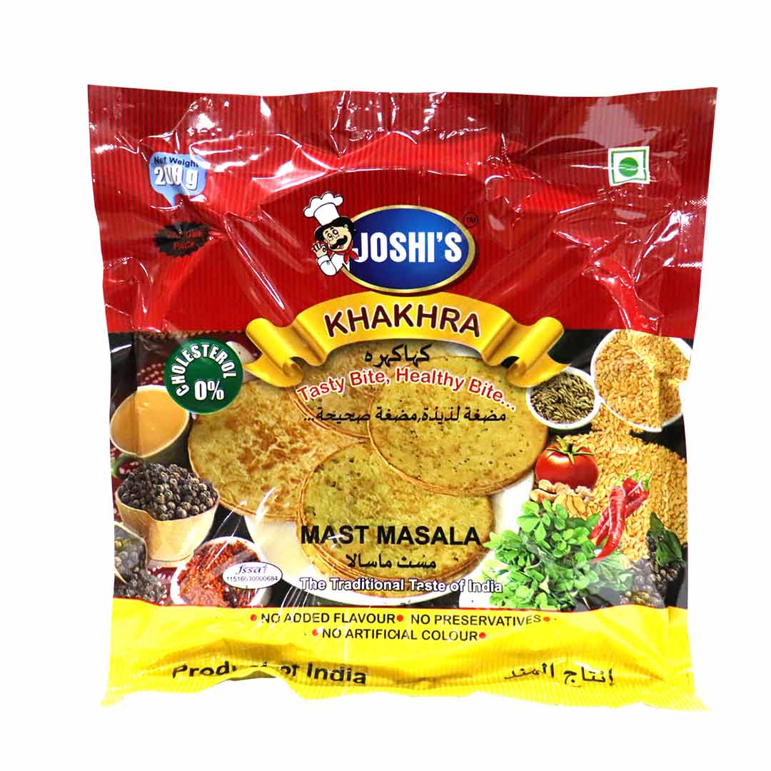 JOSHIS MAST MASALA KHAKRA 200GM