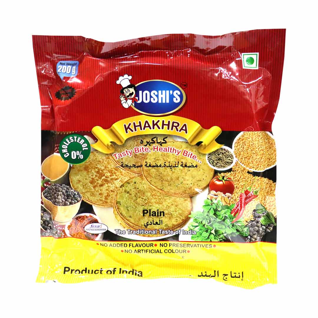 JOSHI KHAKHRA PLAIN 200G