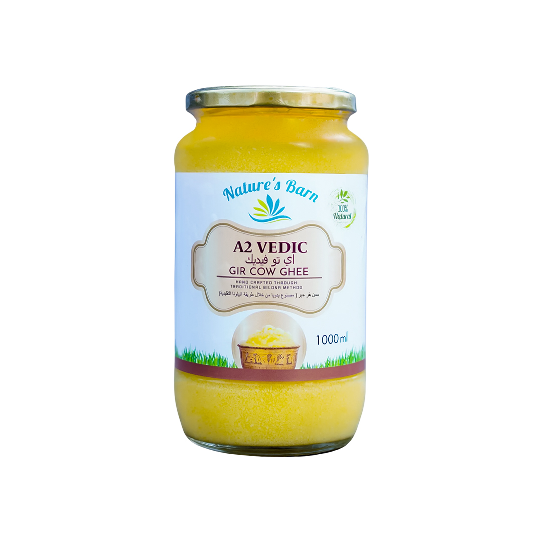 NATURES BARN A2 GIR COW GHEE 1 LTR