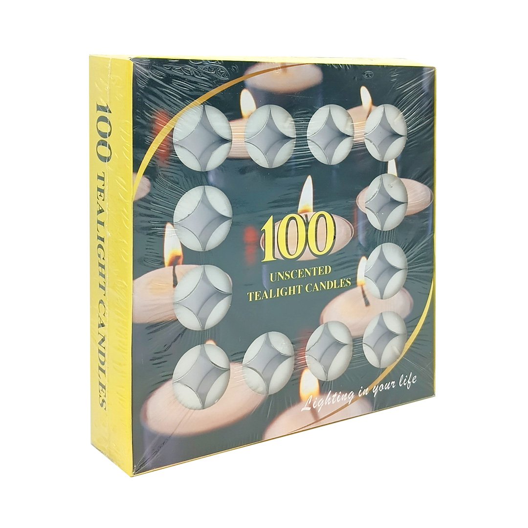 TEA LIGHT CANDLES 100 PCS