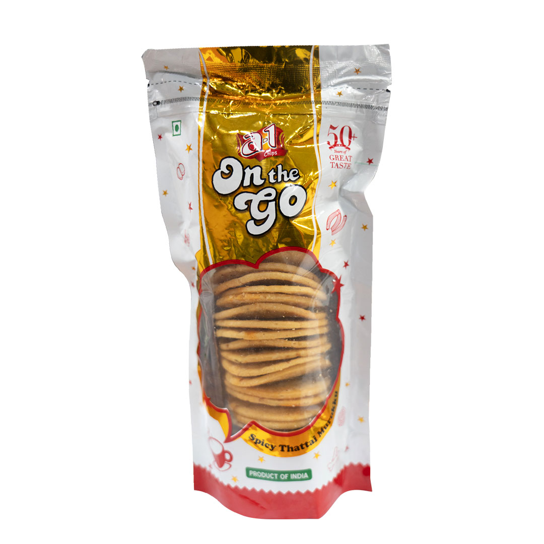 A1 CHIPS THATTAI MURUKKU 250 GM