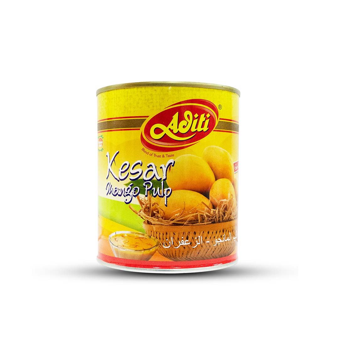 ADITI KESAR MANGO PULP SWEETNED 850 GM