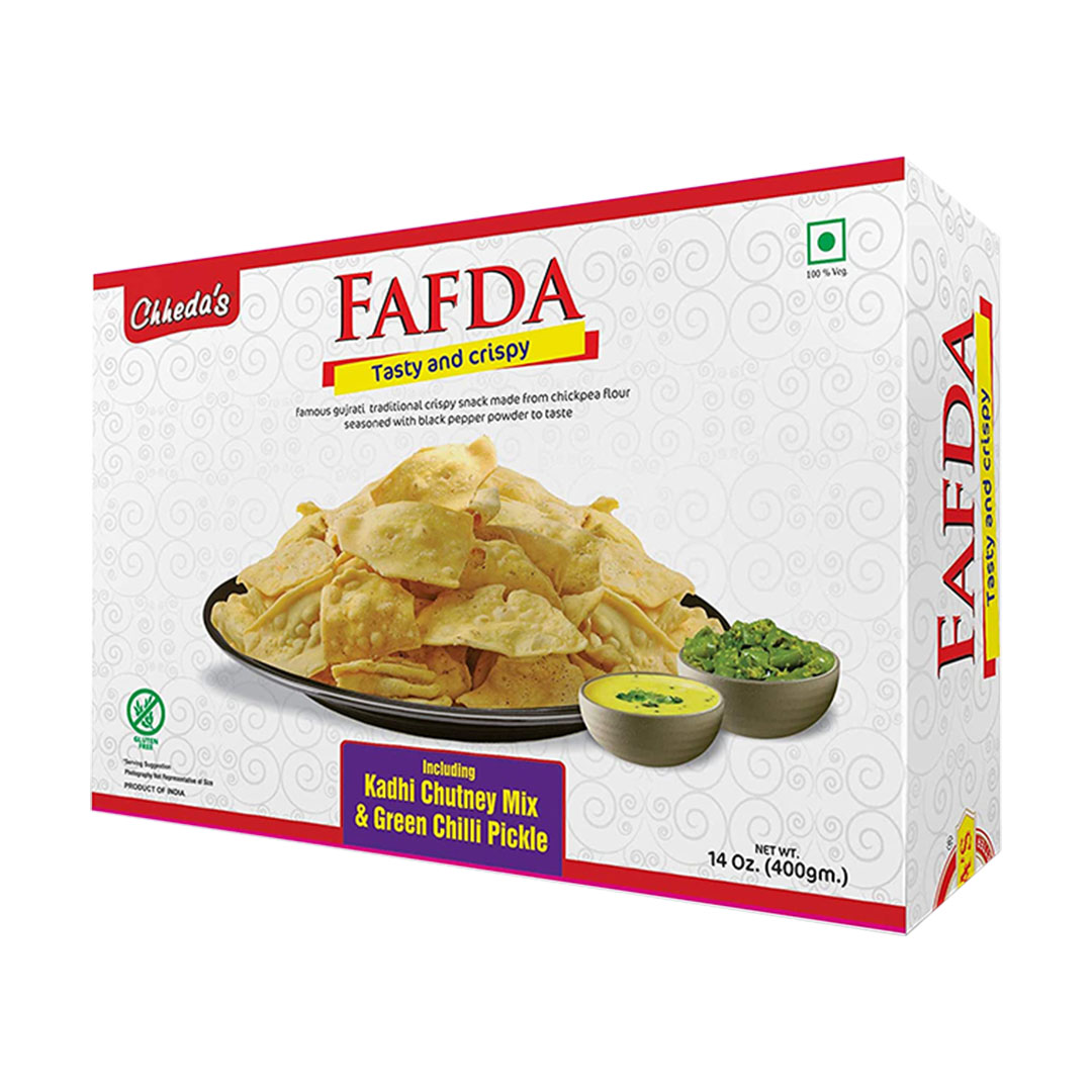 CHHEDAS FAFDA PACK 400GM