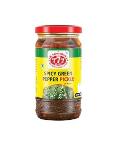 777 SPICY GREEN PEPPER PICKLE 300GM