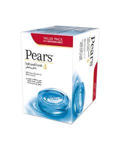 Pears Soft & Fresh Soap 125G - Value Pack