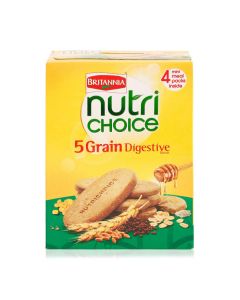BRITANIA NUTRI CHOICE 5 GRAIN BISCUITS 200 GM